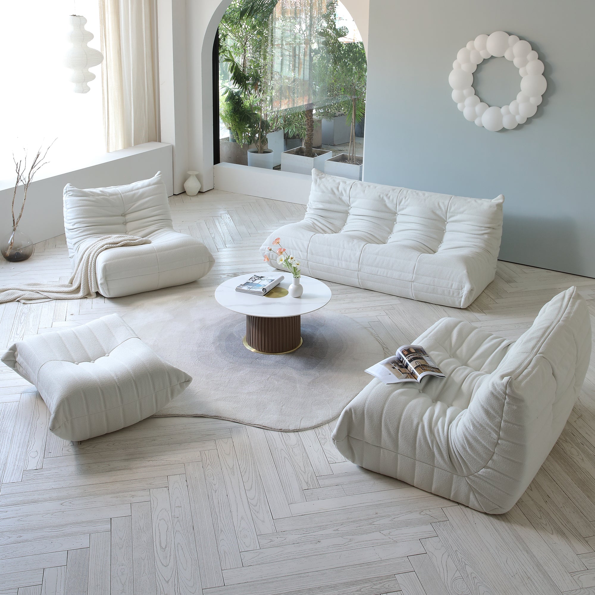 AirFoam Teddy Modular Sofa Set
