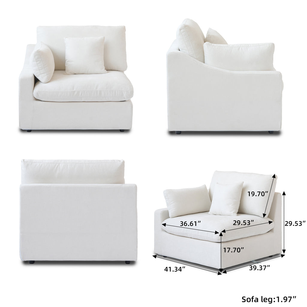 Signature Cloud Corner Chair